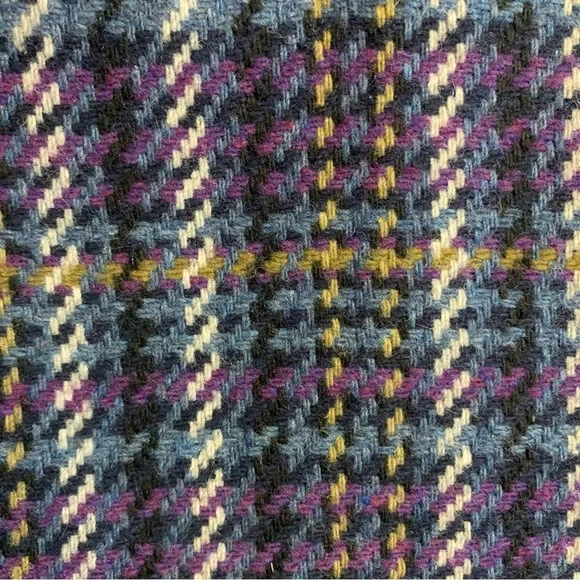 Y2K Alia Petites Wool Blend Plaid Blazer - Picture 6 of 9